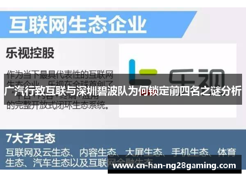 广汽行致互联与深圳碧波队为何锁定前四名之谜分析